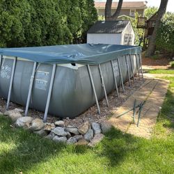 SWIMMING POOL8’w X17’L X4’ High 