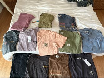 12 men’s Vissla shirts