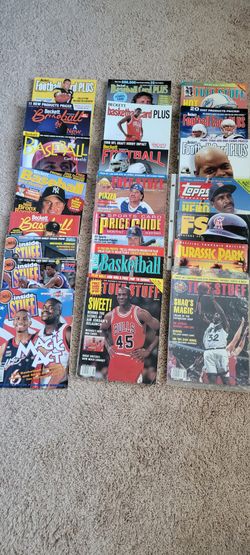 Beckett, Tuff Stuff, Topps, Price Guide, Ect.