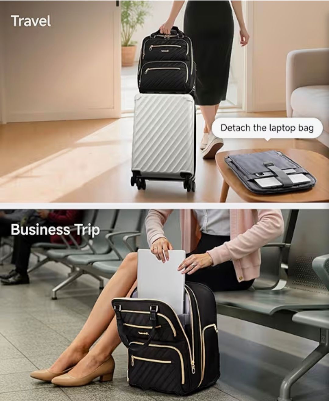 Really nice carry-on set