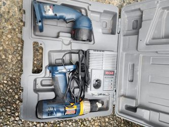 Ryobi Drill And Light With Charger