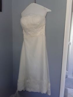 Wedding dress. Never use .