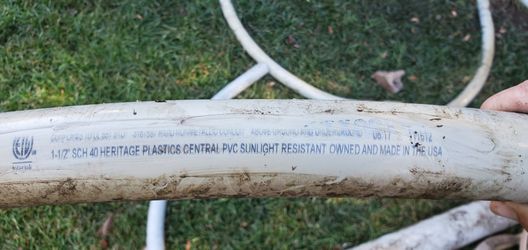 Conduit- 4" and 1.5"