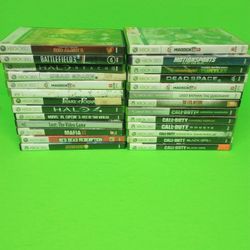 Xbox 360 Games All For 100$