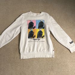 Levi’s Frequent Flyer White Sweatshirt