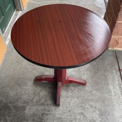 Small Round Bar Style Table 