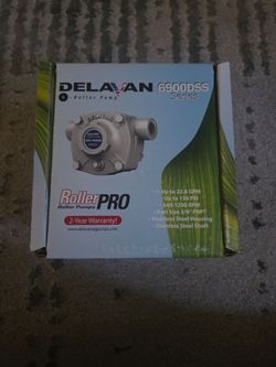 DELAVAN 6900DSS  6 roller pump NEW SEALED BOX!