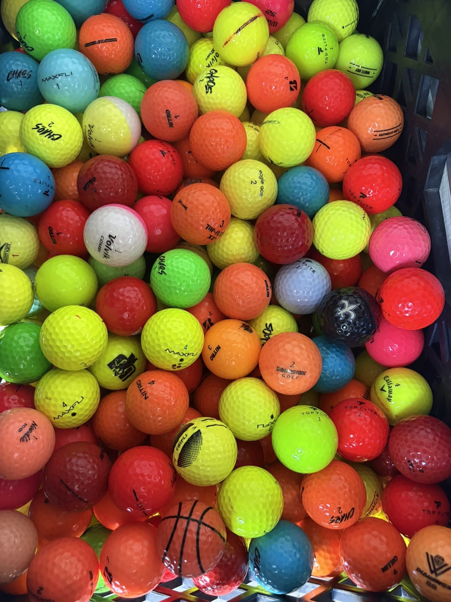 Gloss Color Golf Balls .30 Cents Each Ball