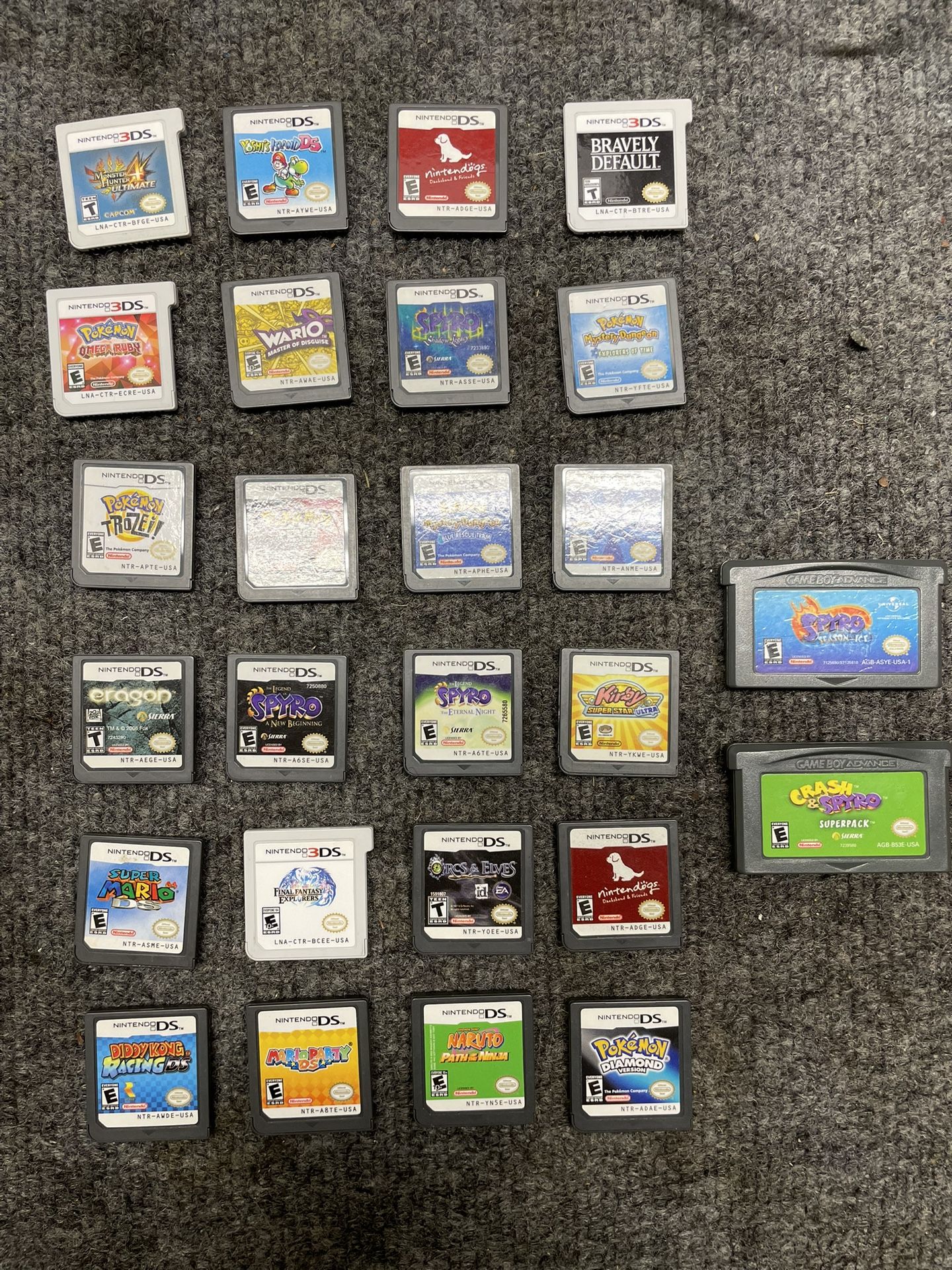 Nintendo DS And 3DS Games