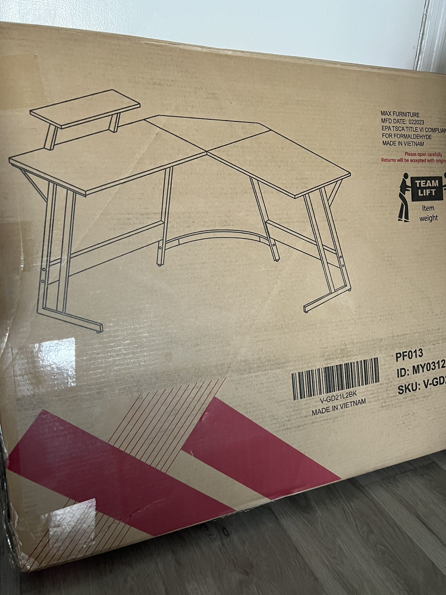 NEW L Shaped Office Desk