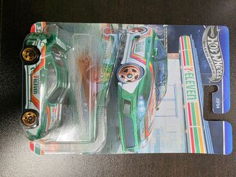 Hot wheel silver series Toyota supra 7-11 store exclusive toy car