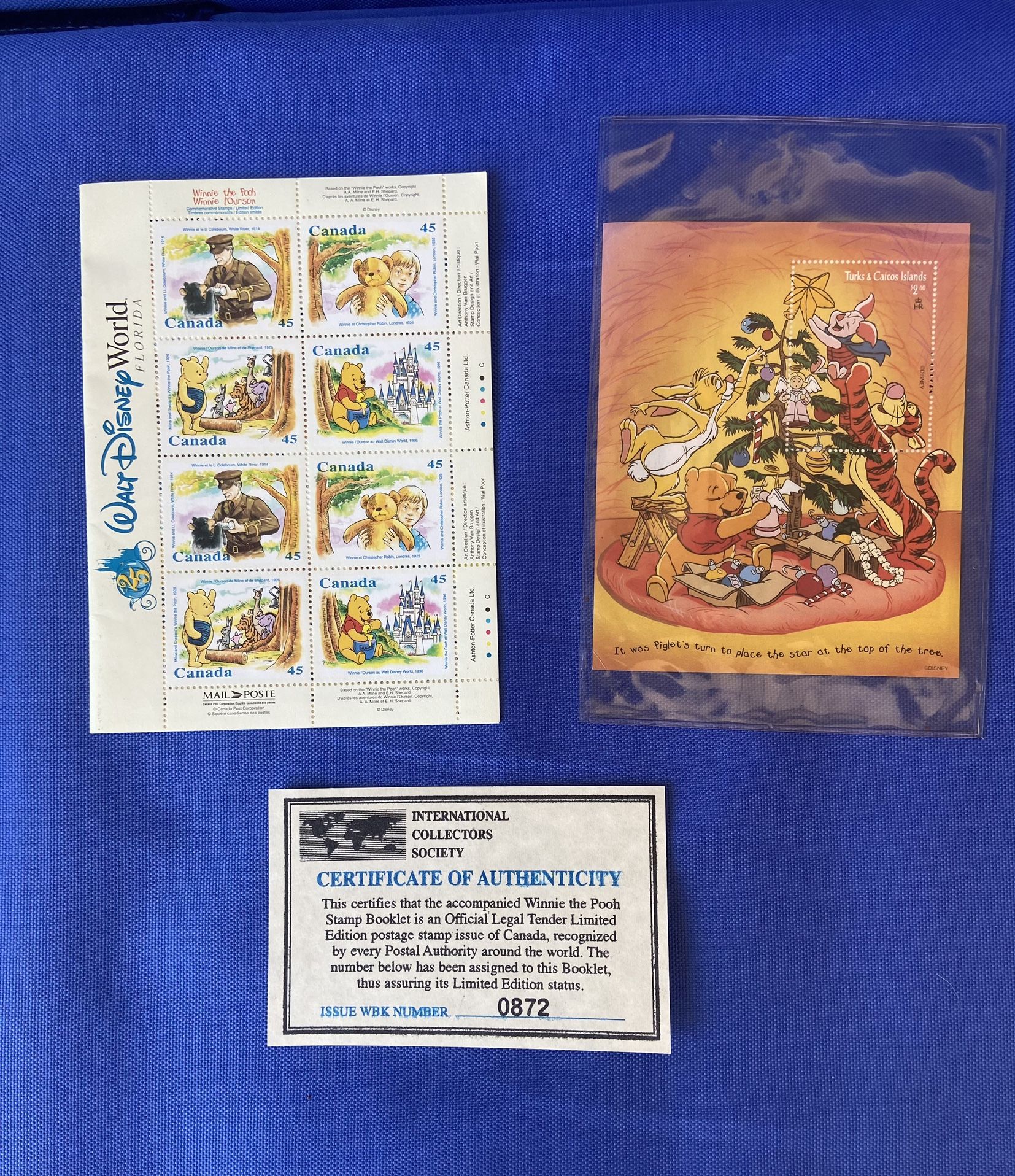 Vintage Winnie The Pooh Stamps