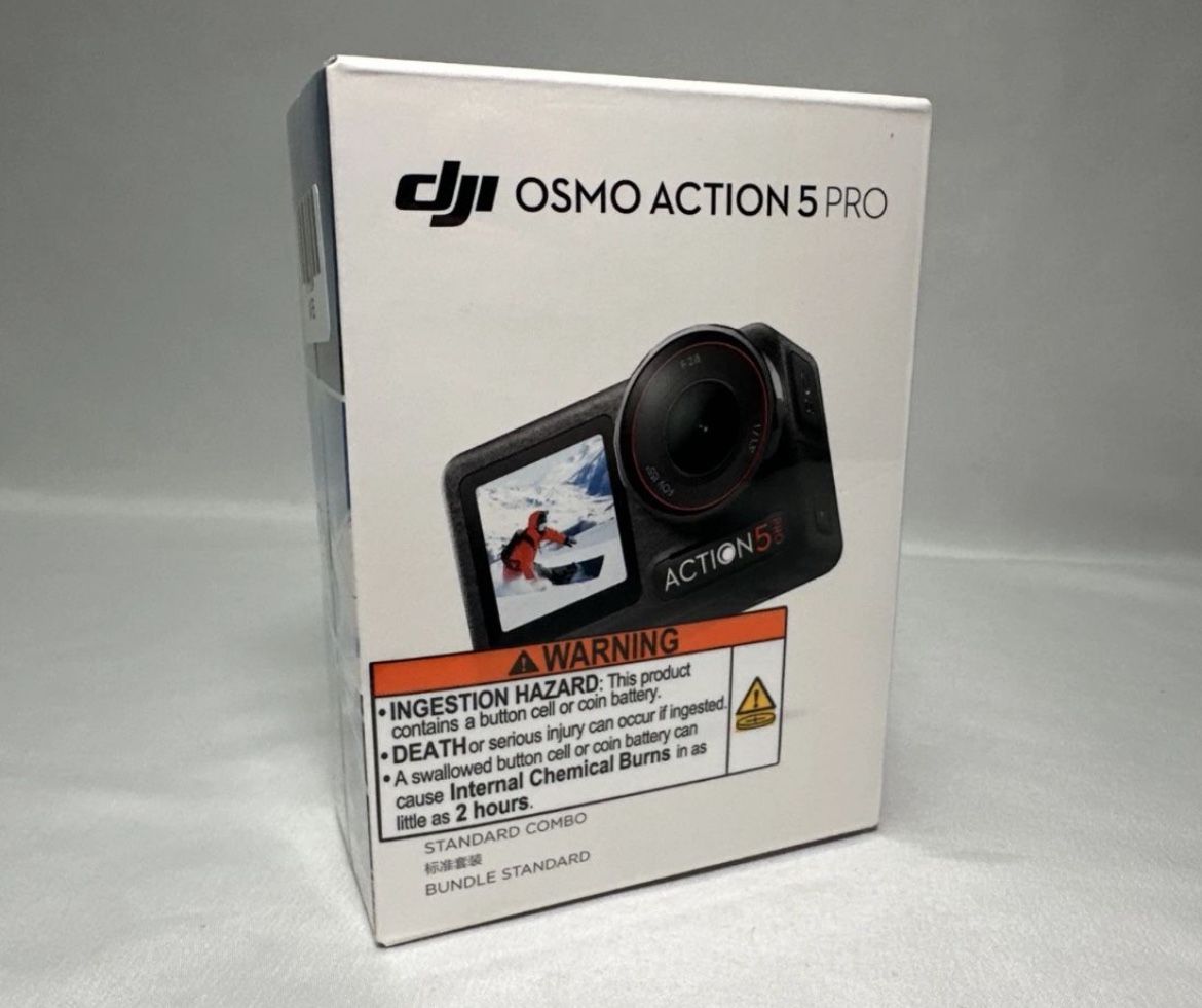 DJI Osmo action 5 pro 4k action camera standard bundle