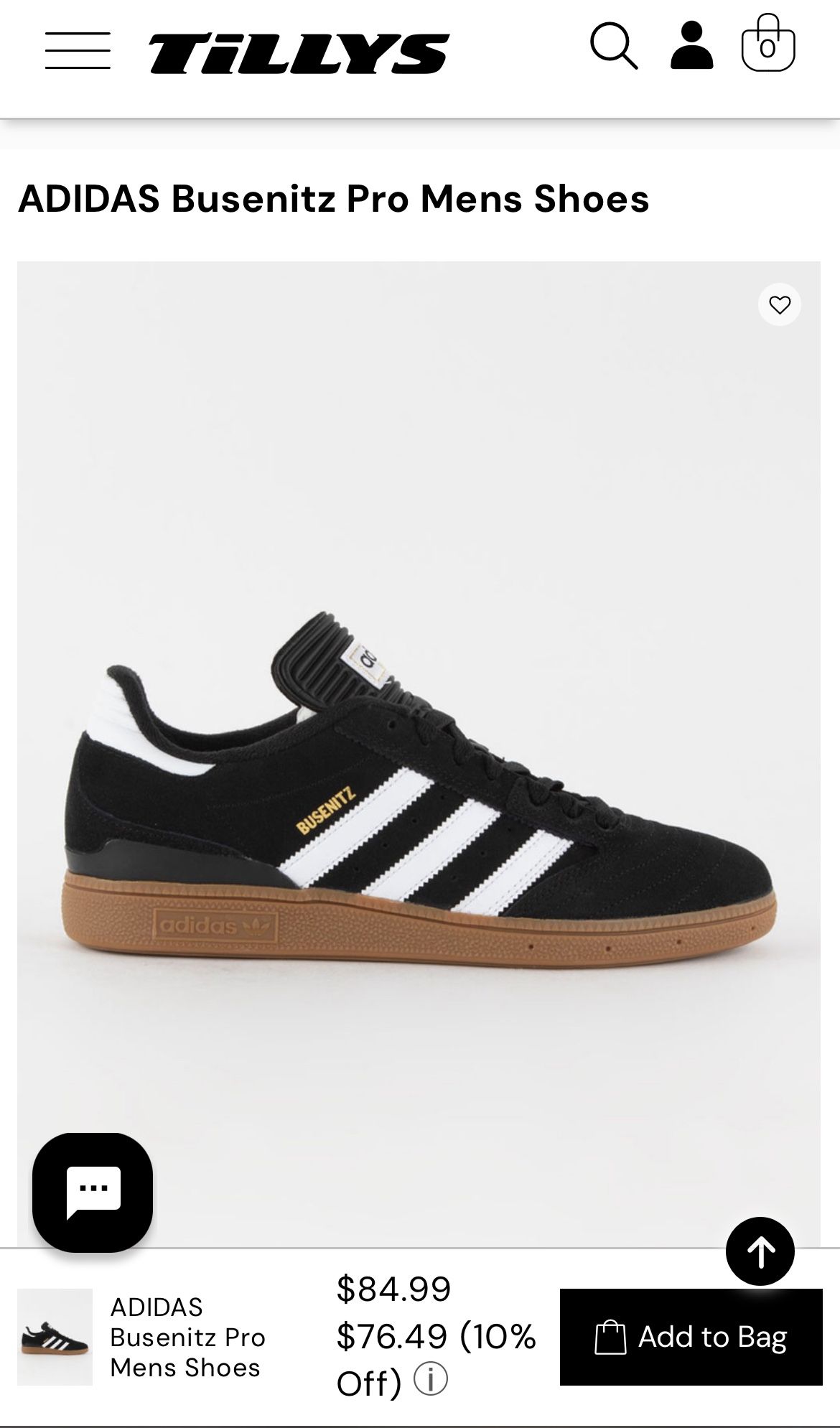 Adidas Busenitz Skateboarding Shoes