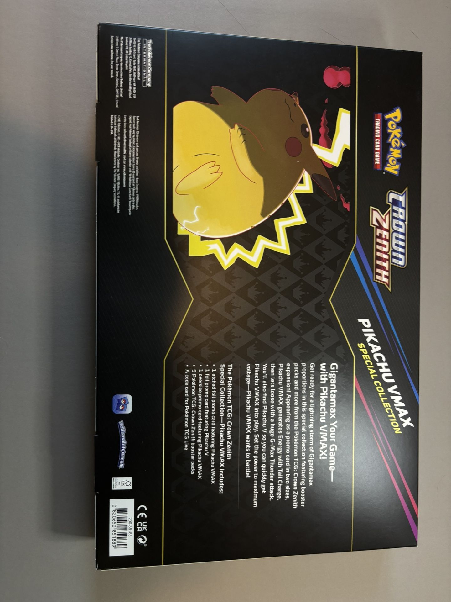Pikachu VMAX Premium Collection Crown Zenith - zadaszenietarasu.com