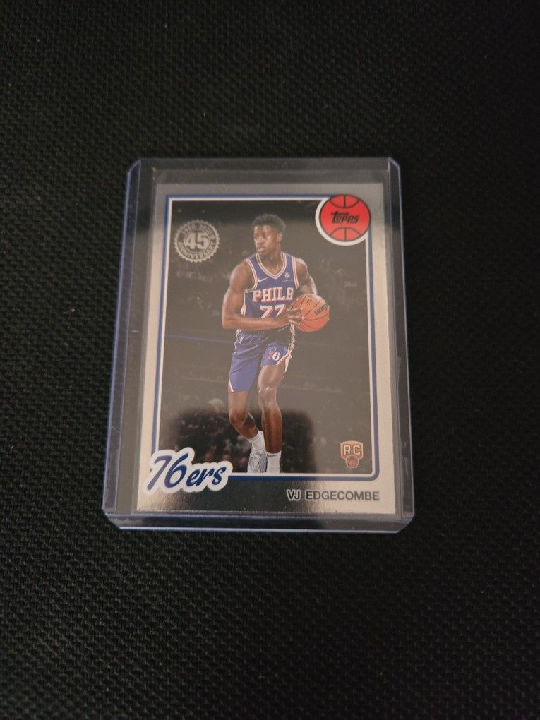 Topps 2025-2026 VJ Edgecomb Silver RC