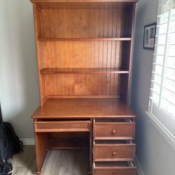 Large Desk and Storage 