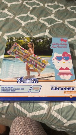 SwimWays Hello Kitty Suntanner Pool Float