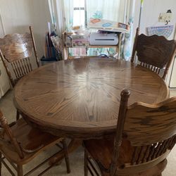 Dining Room Table With 4 Chairs