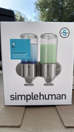 Simplehuman Twin Wall Mount Soap Dispenser