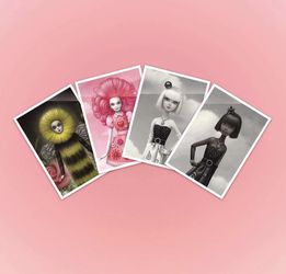 Mattel Creations Mark Ryden x Barbie 'Pink Pop' Postcards Set BRAND NEW SEALED