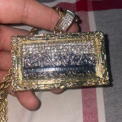 Jewelry Fashion Shop Gold Plated Last Supper Chain (fake) 