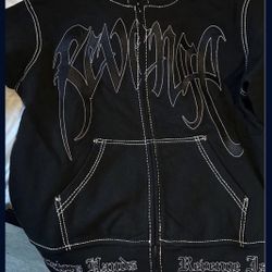 Revenge Hoodie Zip Up Size M