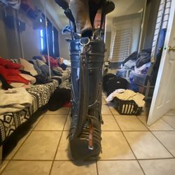 Old Golf Clubs And Bag From 1999
