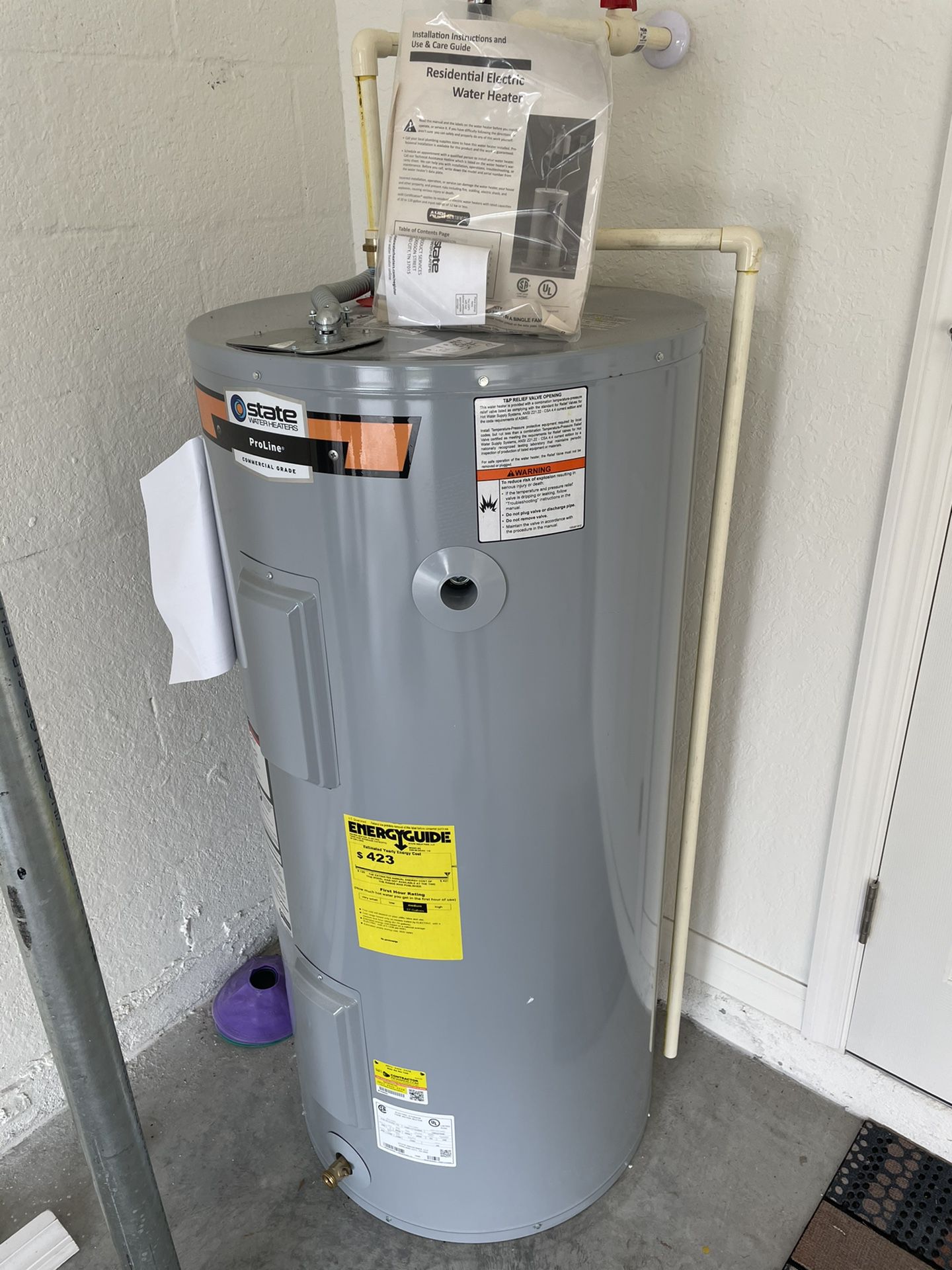 Water Heater 50 Gallons