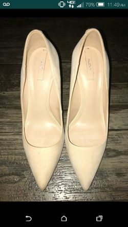 Nude Aldo Heels