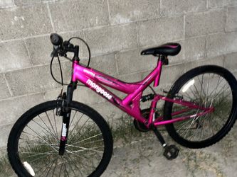 Mongoose pink bike