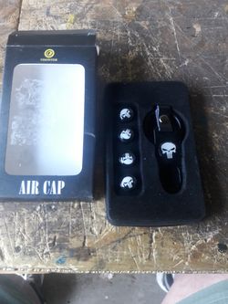 Punisher valve stem caps.