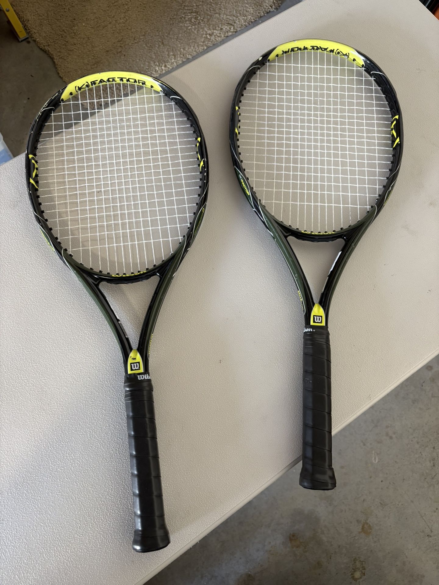 Wilson K Factor Pro Open Tennis Rackets