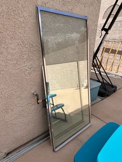 Glass bathroom Door