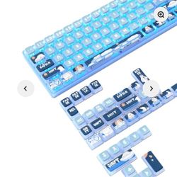 Polar Bear
120 Keys PBT Dye-Sublimation Pudding Keycaps Set