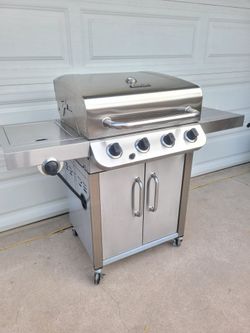 Char-Broil Stainless Gas Grill-Asador