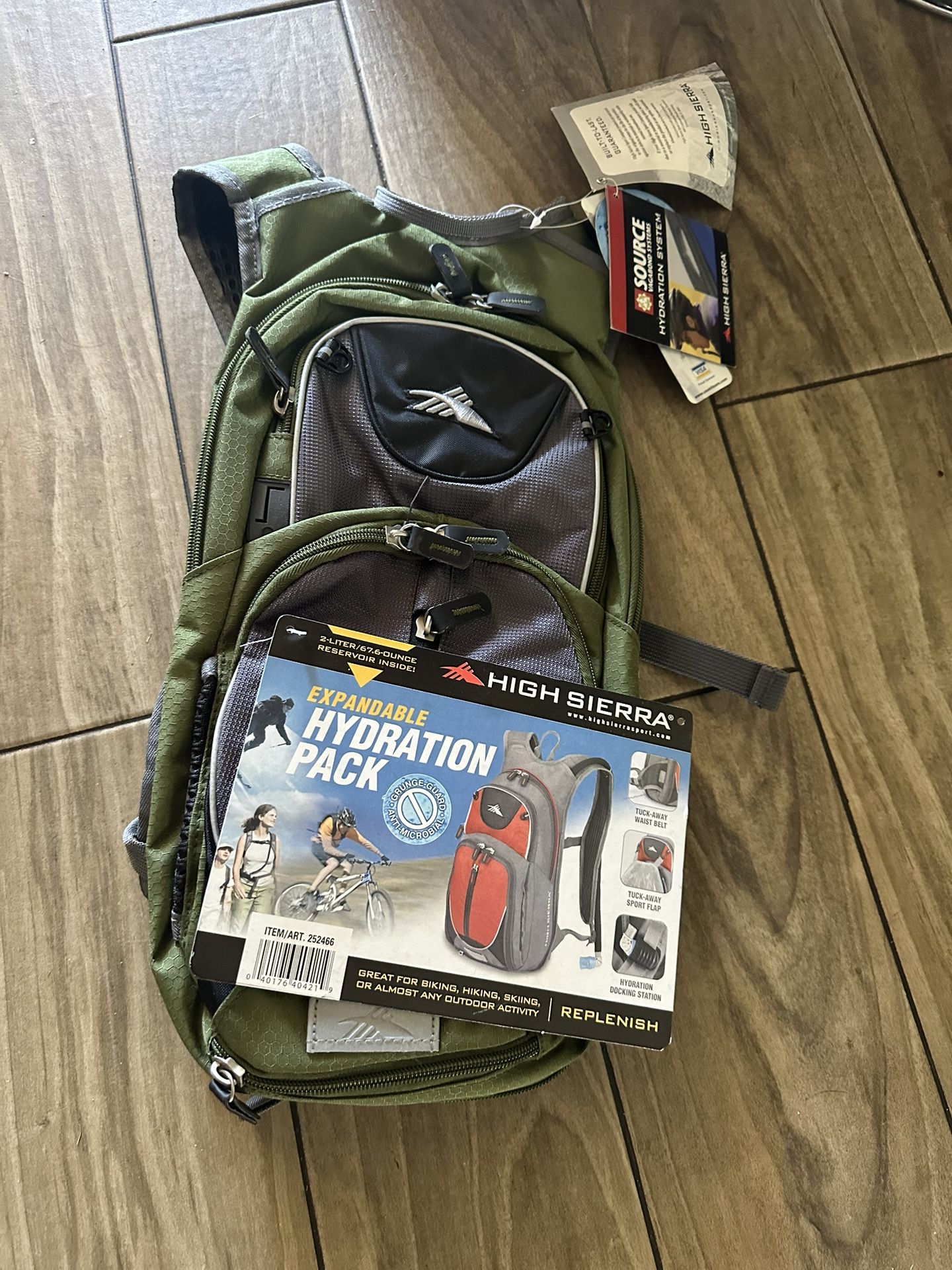 High Sierra 2l hydration Pack new