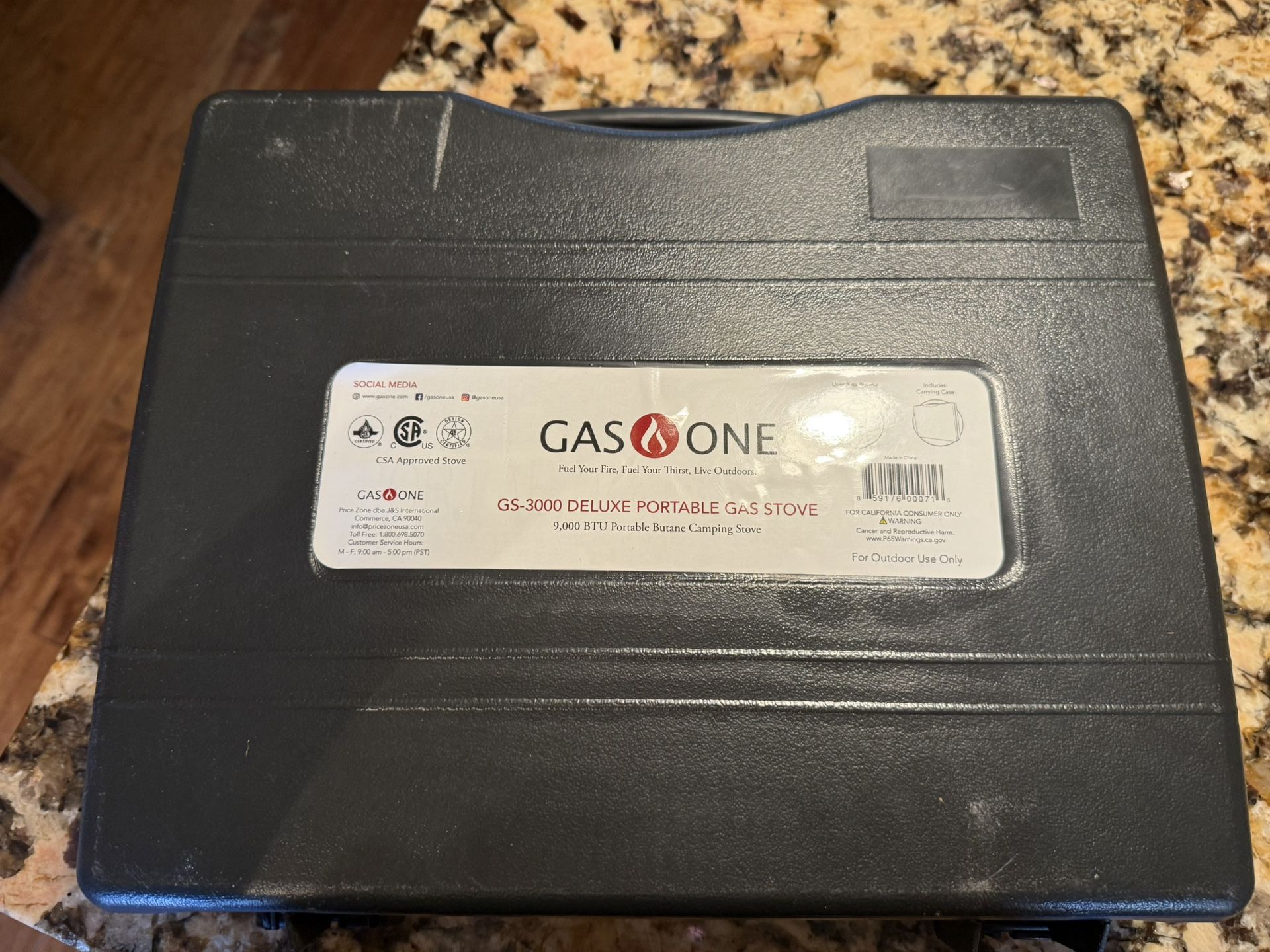 Butane Camp Stove w/ Fuel