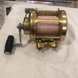 Penn International II GOLD "50SW" Big game fishing Reel With 130lb Spectra Line