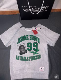 Philadelphia Eagles Jerome brown Mitchell and Ness Sweatshirt