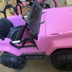 Pink Jeep