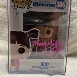 MONSTER’S INC BOO AUTOGRAPH