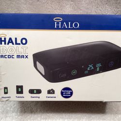 HALO Bolt AC/DC Max Jump Starter Portable Power