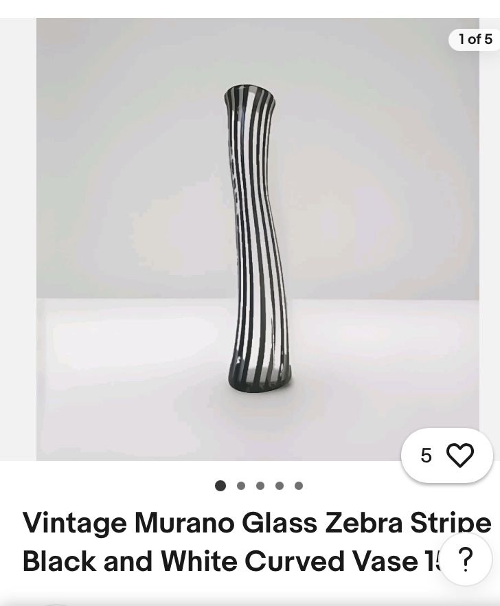 Murano Vase