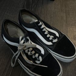 Black Old School Vans