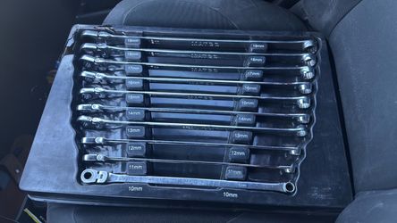 Matco 10-19 xtra long flexible wrench set