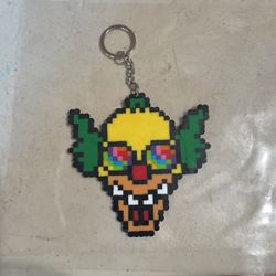 Perler Bead Keychain