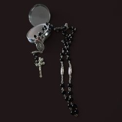 Beautiful Rosary With Rosary Container