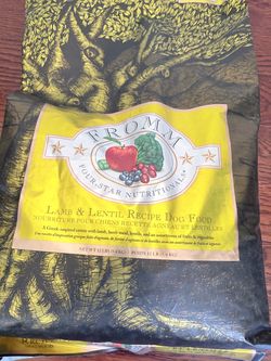 12 lb bag of Fromm kibble