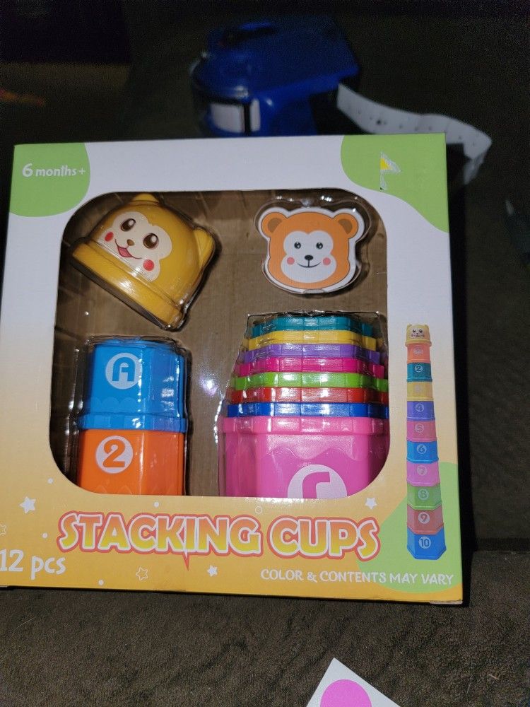 NEW CHILDRENS STACKING CUPS